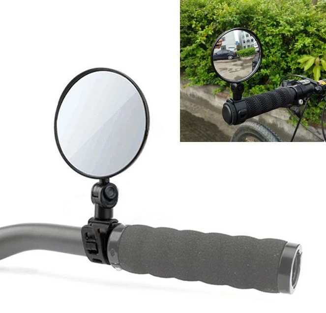 

Universal Aluminum Handlebar Side Mirror Rearview Mirrors For Motorcycle Cycling Motorbike Street Bike Handle Bar End Mirror