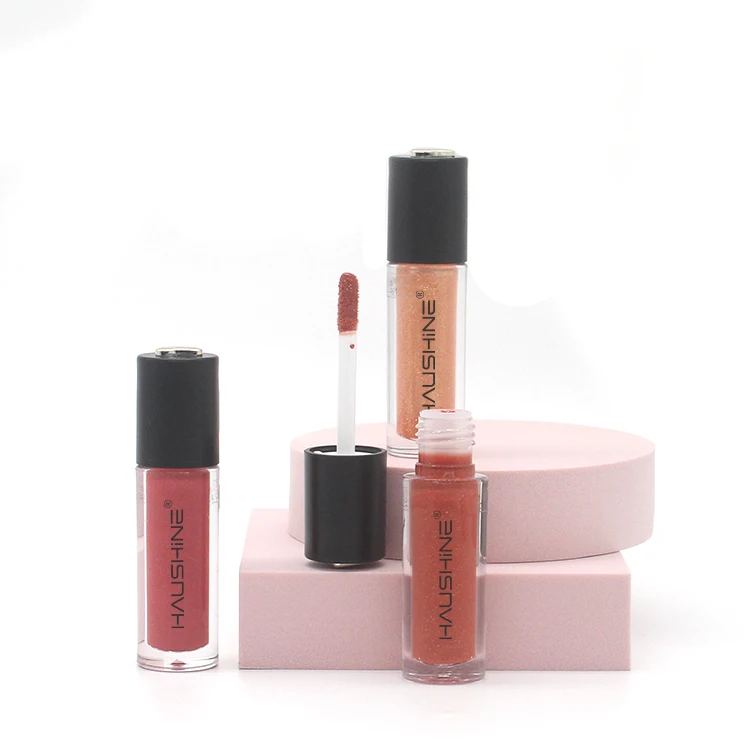 

New Waterproof Long Lasting High Pigment Liquid Lipstick,Vendor Private Label Lightweight Shiny Pimping Lipgloss, Customized