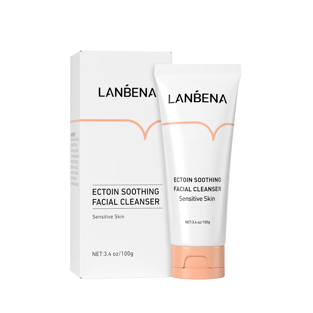 

LANBENA Ectoin sensitive skin care dense foaming face cleanser deep oil