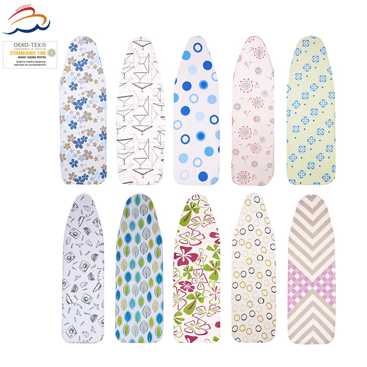 

High quality hot-sale folding ironing board cover and pad,custom made ironing board and cover, Customized color