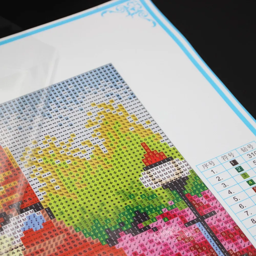 Wholesale Diy Crystal Diamond Painting Bright Rhinestones Garden Cottage Landscape Diamond