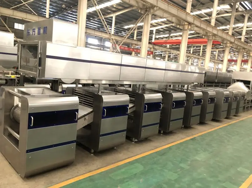 
Automatic instant noodle making machine 