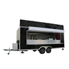 Pop corn machine with coin food trailer foldable cart truck big hot dog cart united states