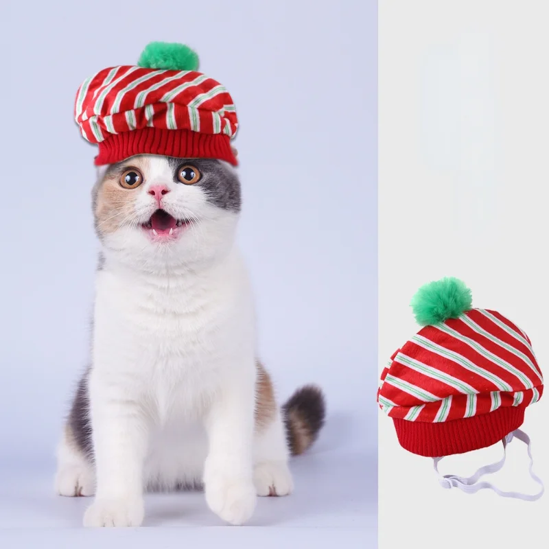 

Amazon best-selling cat and dog hats pet accessories pet party hats plush pet Christmas hats