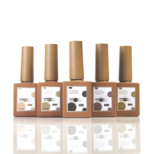

KK READY TO SHIP factory khaki ash color nail gel polish high quality uv gel nail polish set, Customised