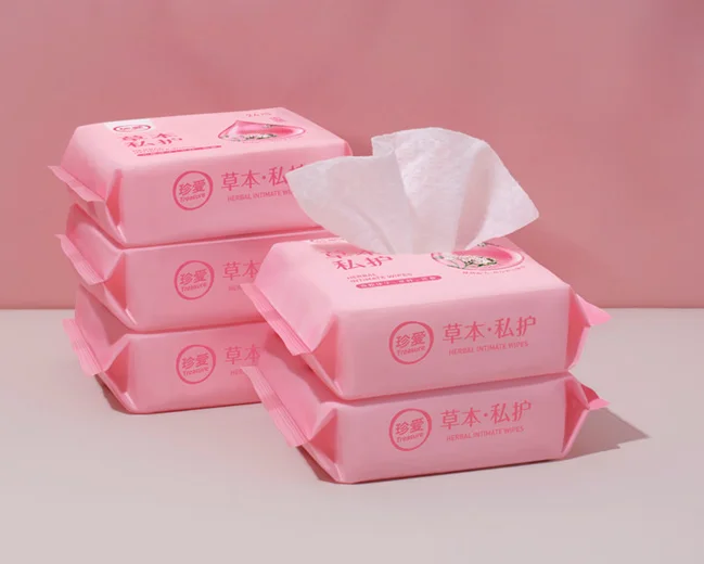 

5 Bags x 24pcs Wet Tissue Feminine Wet Paper Adult Wipes