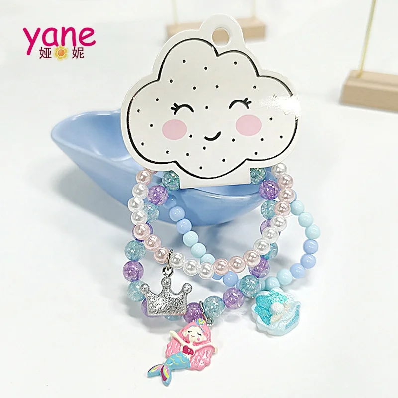 

Wholesale cute unicorn bracelets set for children bangle in 3 pack