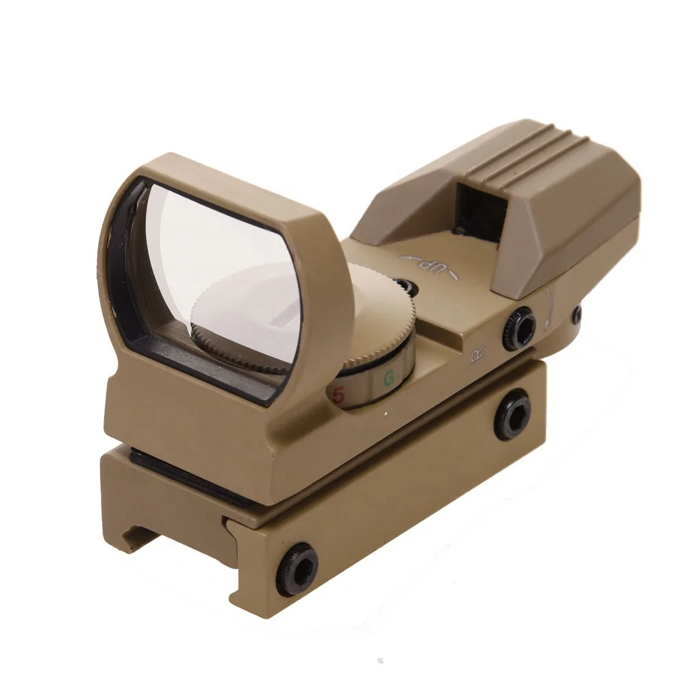 

Tactical Red Dot Scope Holographic Sights Reflex Red Green Dot Riflscope 20mm Rail Hunting Optics Airsoft Gun Accessories