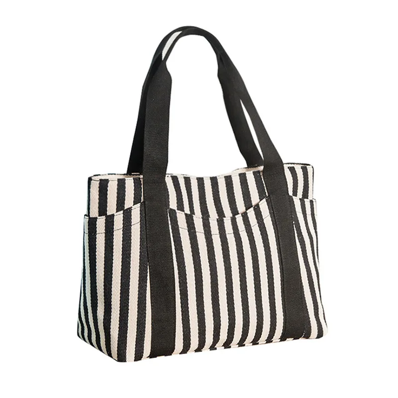 

linen tote bag/canvass tote bags/ big tote bag, Dark blue, black