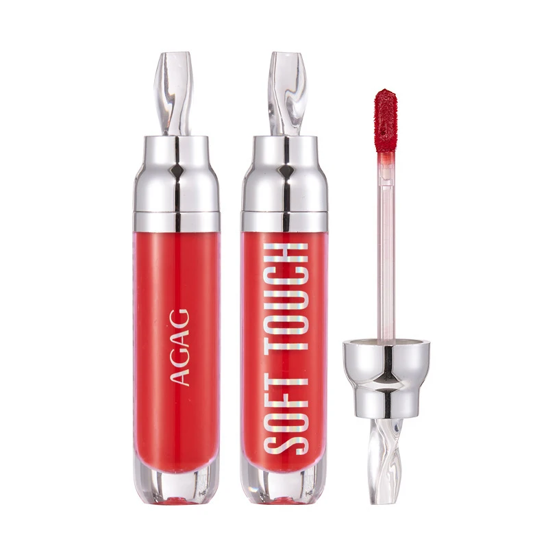 

Wholesale Clear Lipgloss Tubes Velvet Cosmetics Makeup Lipsticks Matte Customize Lipgloss Liquid Luxury Private Label