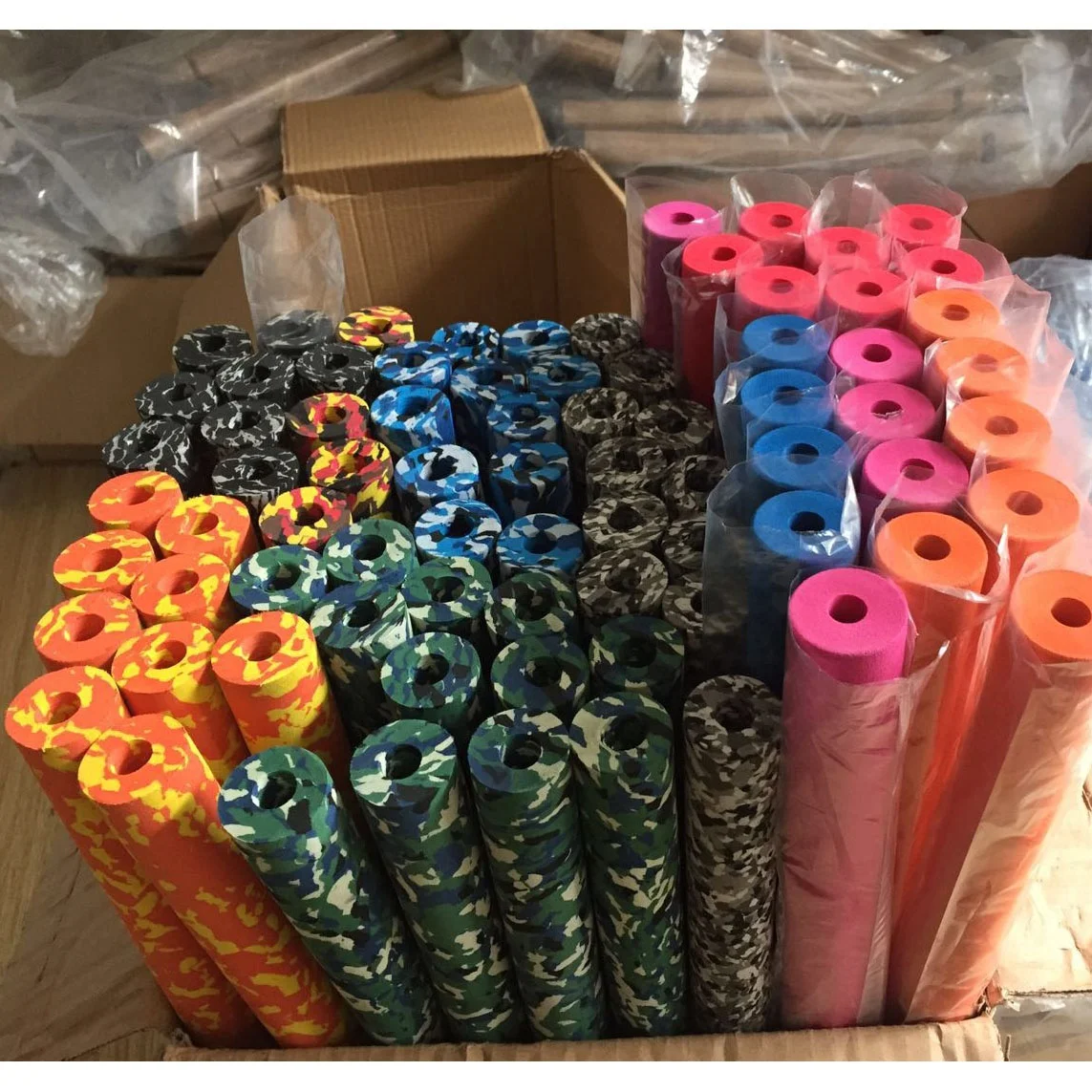

Ucatchok Hot Sale Color Straight EVA Foam Grips For Fishing Rod Handle Fishing Rod Building Accessories