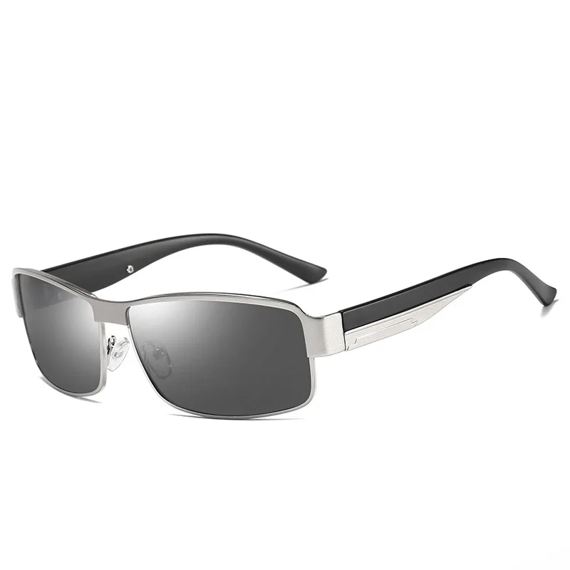 

Branded Polarized Sunglasses High Quality Eyewear Men Black Integrated Nose Rest Thick Frame Optical Glasses