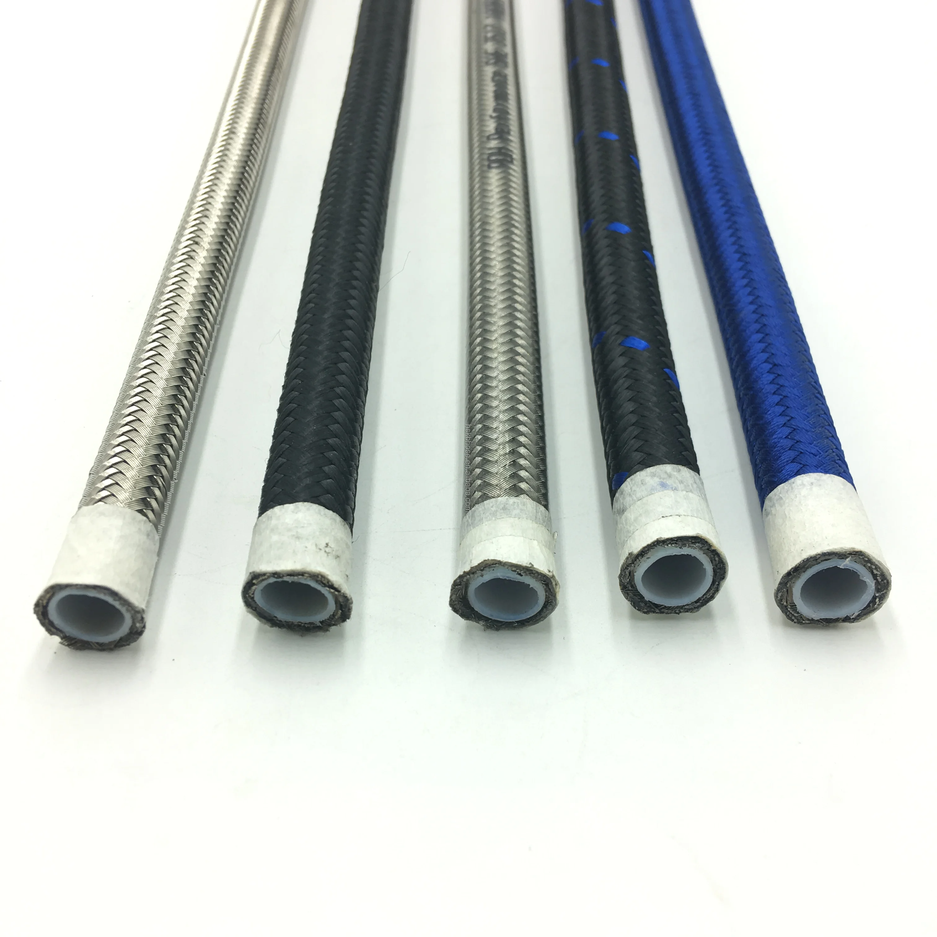 An10 10an Straight Black Aluminum Swivel Oil/fuel/air/gas Line Hose End