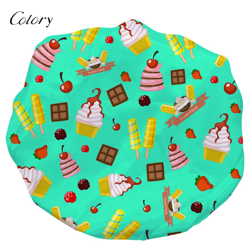 

Colory For Kids Branded Bonnets Reversible Bonnet Satin, Customized color