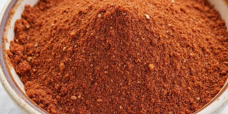 Close-up of a Kansas City dry rub mixture