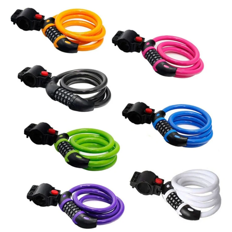 

Bicycle lock Electric car combination lock motorcycle wire cycle lock