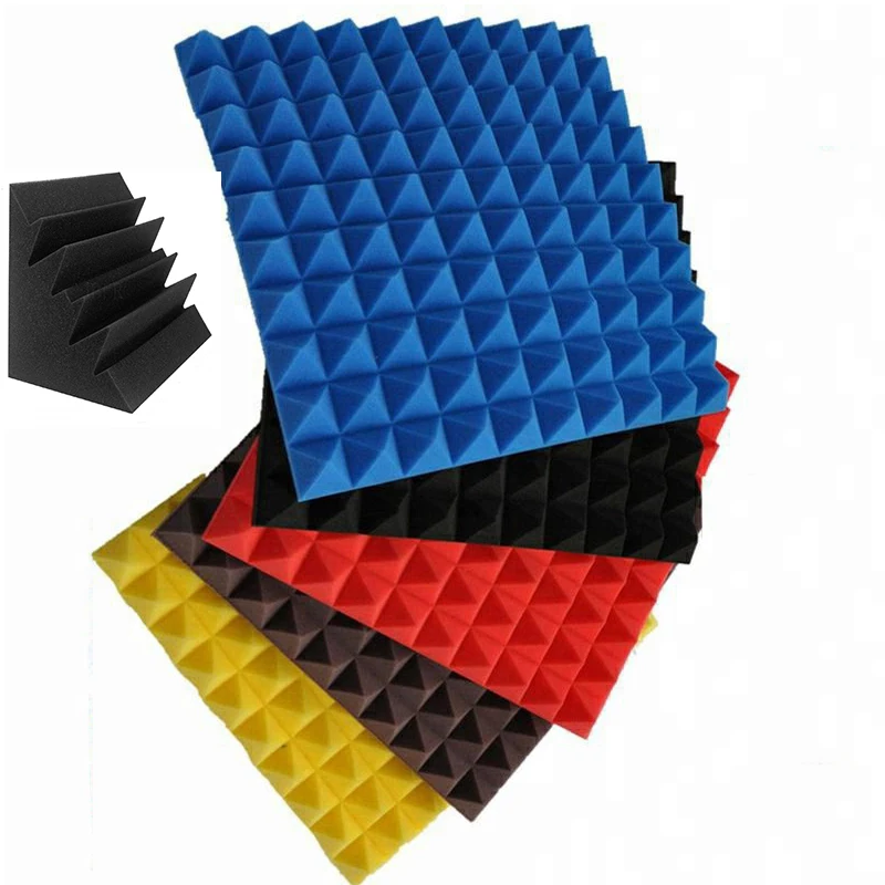 High Density Sound Absorbing Soundproof Foam Size 50*50*5 Cm Acoustic ...