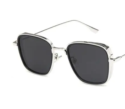 

Fashion brand designer steam punk sunglasses men women vintage small square super men classic sun glasses oculos de sol