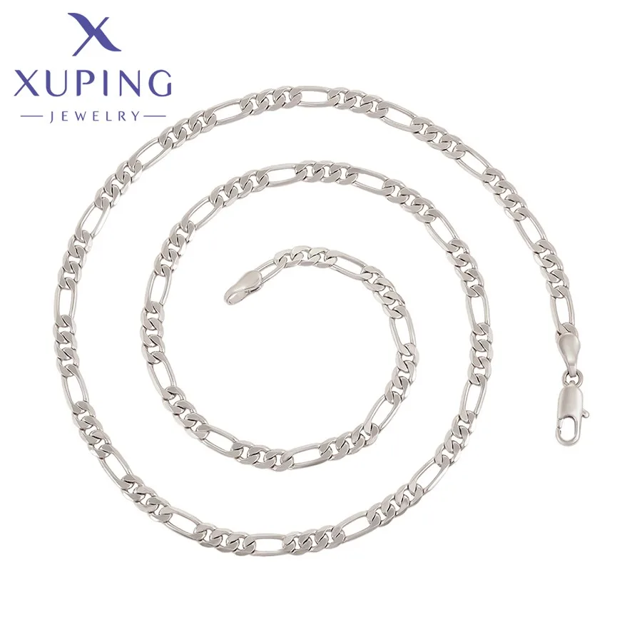 S00157867 Xuping jewelry Exquisite simple fashion platinum plated necklace jewelry necklace ladies necklace