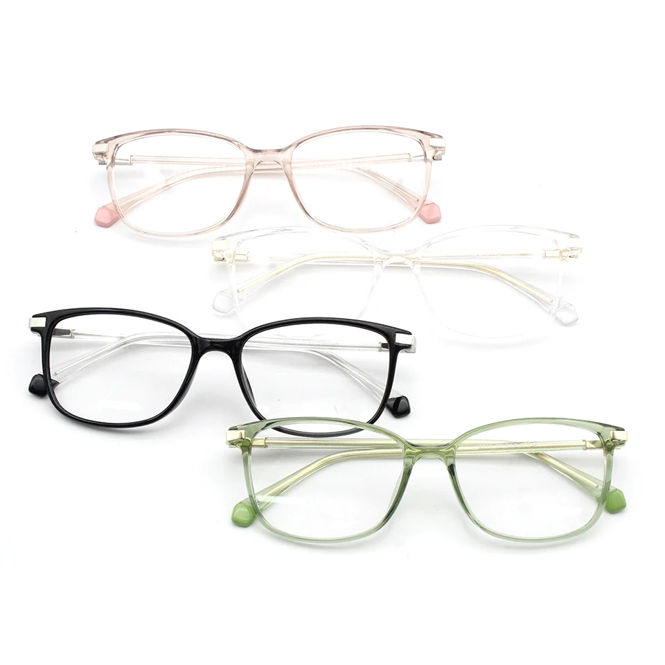 

TR Metal Light Glasses Optical Frames Transparent Eyewear for Women Men China Stylish TR90 Comfortable Spectacle