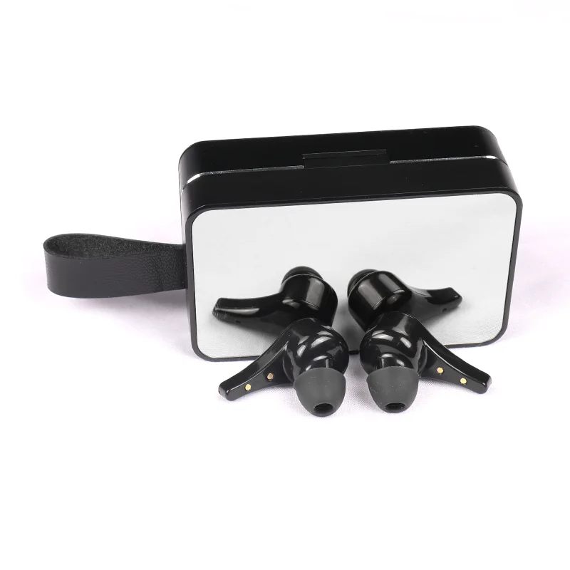 

H3 Wireless Super Bass Earphones Earbud Mirror Sports IPX5 Waterproof Black Touch Control Funny Earbuds