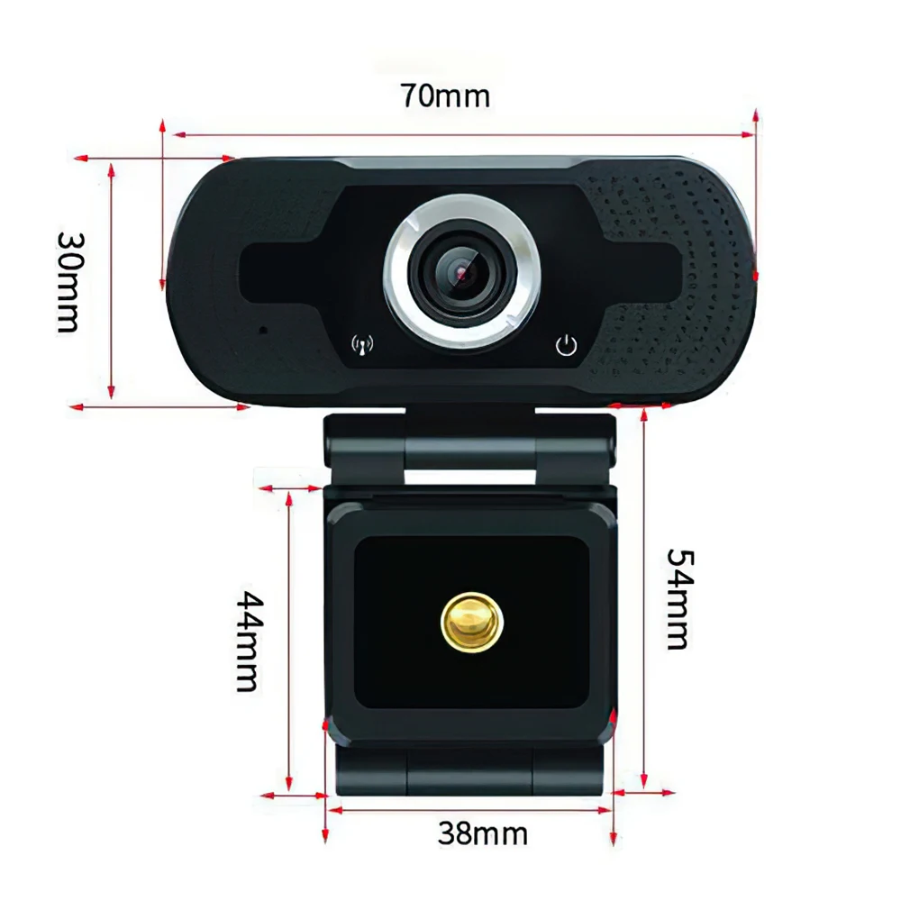 

IP Camera 1080P HD Webcam PC Camera USB2.0 with Built-in Microphone for Laptop Meeting Web Lecture Video Chat
