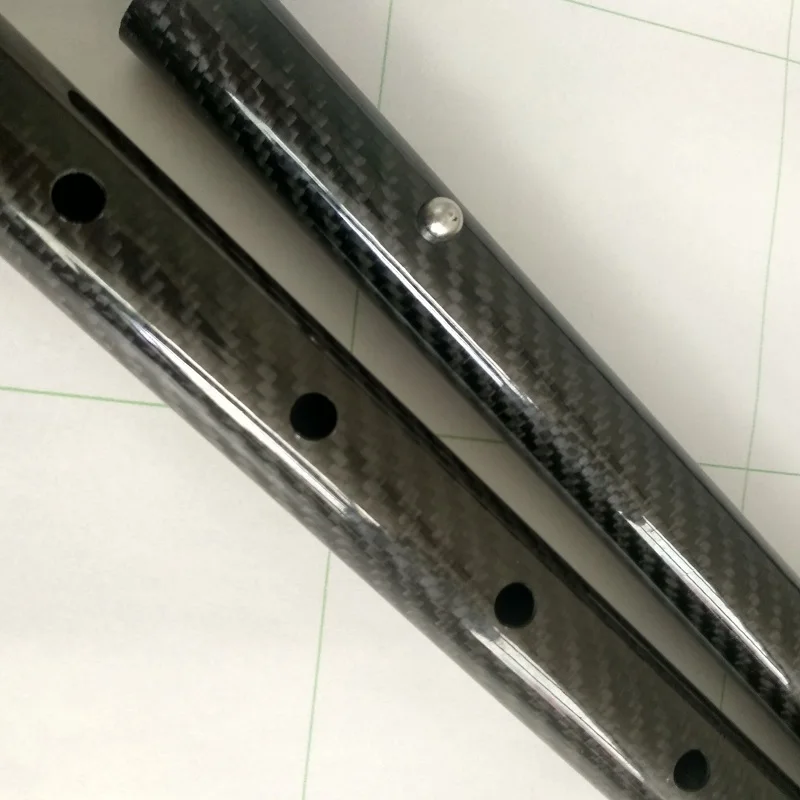 

SUP0F Paddleboard Accessories Lightweight adjustable carbon paddle shaft with steel spring clip