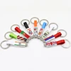 Popular products 2019 high quality CE ROHS keychain cable usb 3in1 usb charging cable promotional gifts items for corporate