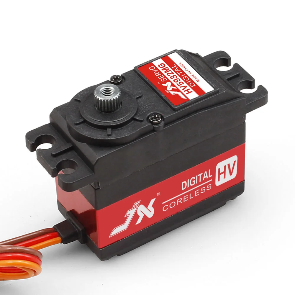 

JX PDI-HV5932MG 32KG 120/180/360 degrees High Precision Metal Gear High Voltage Digital Coreless Standard Servo for RC Car