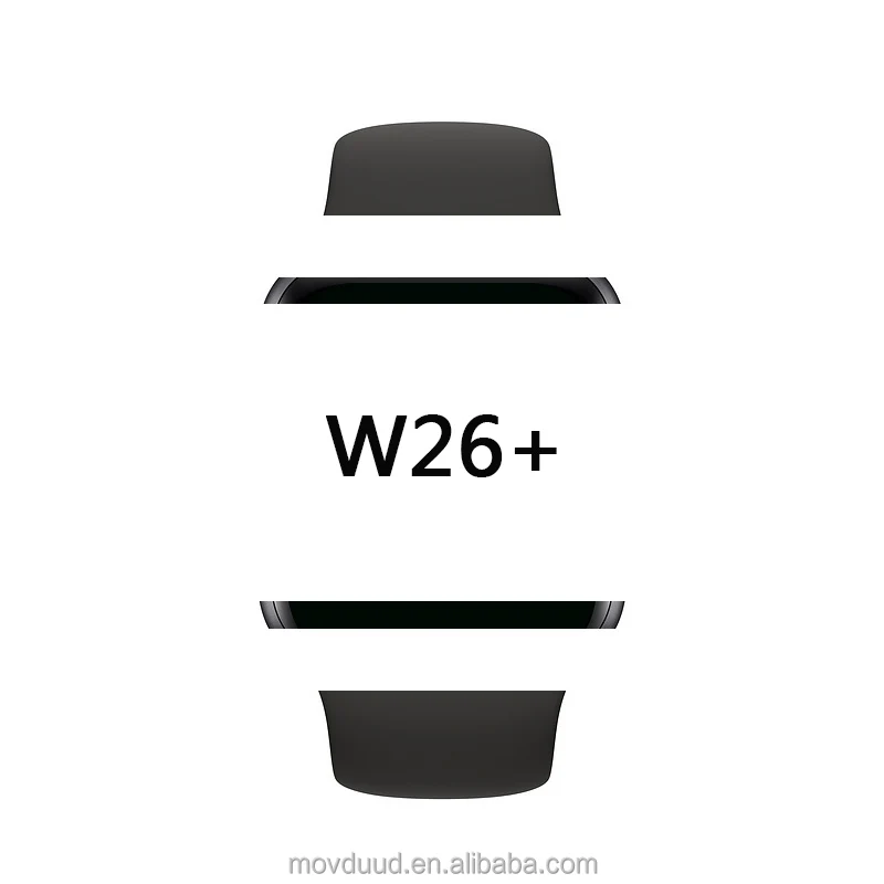 

IP68 waterproof 1.75 inch fitness tracker blood pressure heart rate monitor band smartwatch w26 serie 6 smart watch iwo w26plus