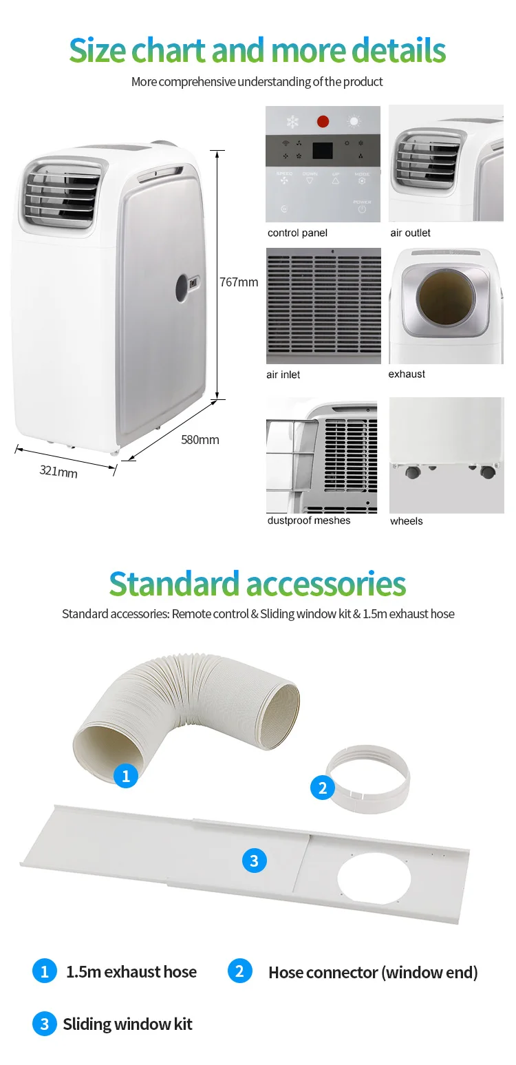 Portable Air Conditioners And Ac Units 14000 Btu Portable Air