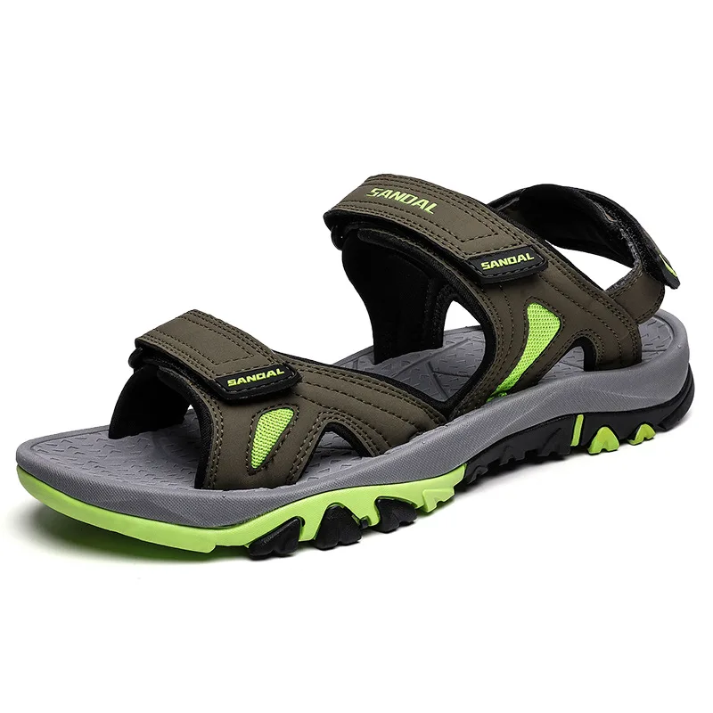 

Factory wholesale breathable non-slip men's sandals beach sandals sandal for male