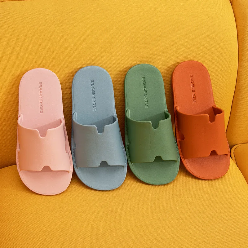 

Wholesale Women Candy Color Indoor Home Slippers