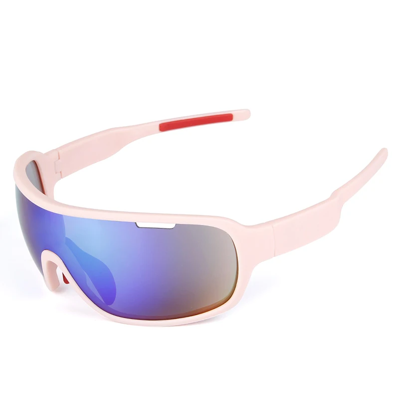 

TR90 frame Lightweight toughness POC cycling sunglasses polarized with 5 pieces lens Unisex Bike glasses in stock