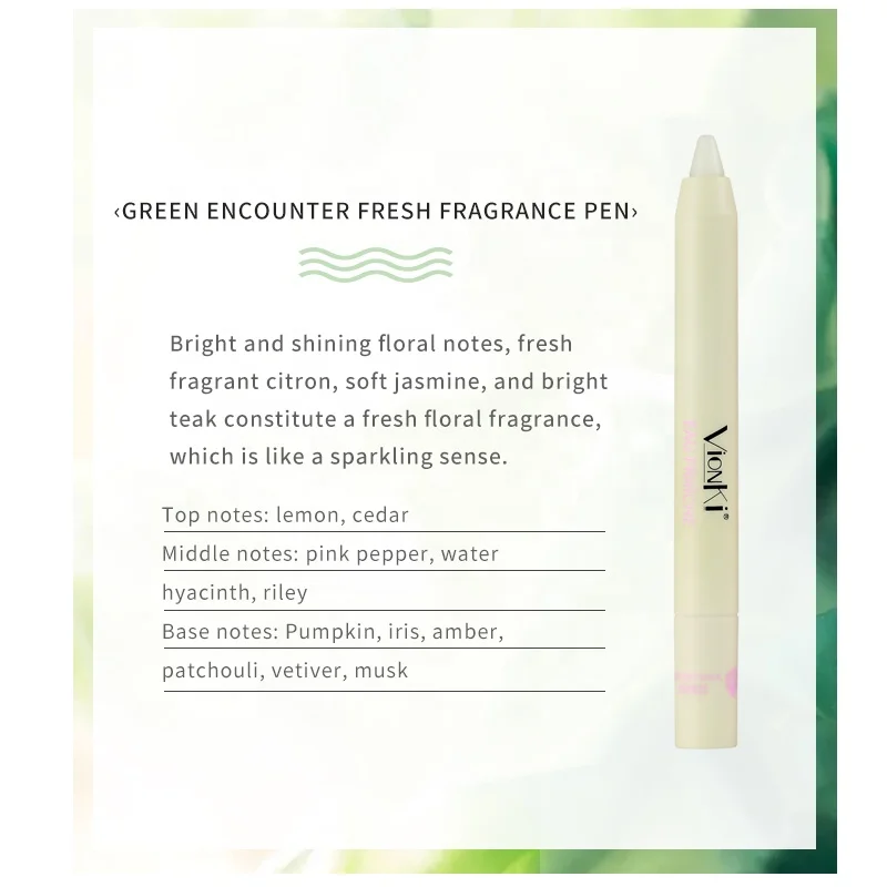 

Portable and Durable Solid Body Rollerball Pen Light Floral Fragrance Perfume solid perfume Deodorant pen