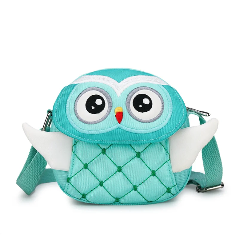 

Wholesale baby Girls Mini Owl Design Snacks Purses Children Handbags Shoulder High Quality Cute Kid Crossbody Bag, As pic