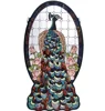 20 inch*39 inch Tiffany Stained Glass Hanging Window for Home Decoration