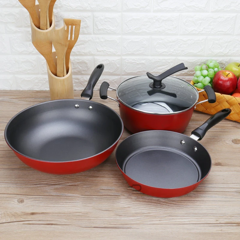

japanese induction cast iron iridescent non stick jade ilo cookware set