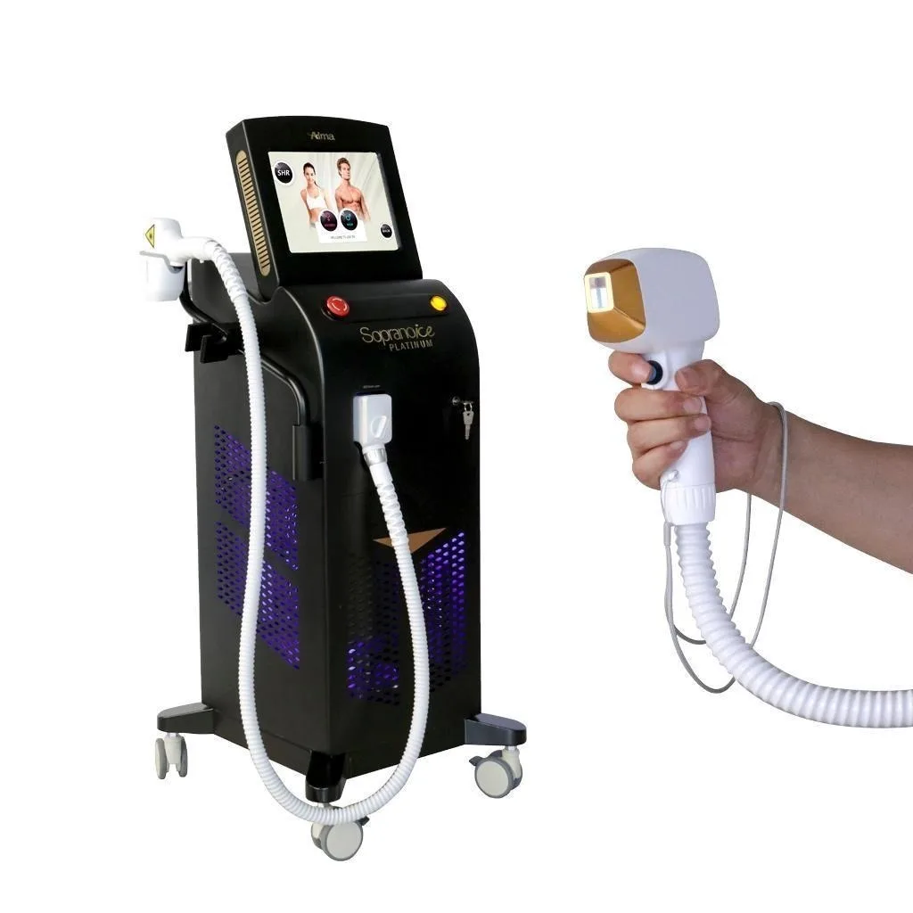 

Alexandrite Laser 3 Wavelength 755nm 808nm 1064nm Diode Laser Israel Hair Removal Machine System