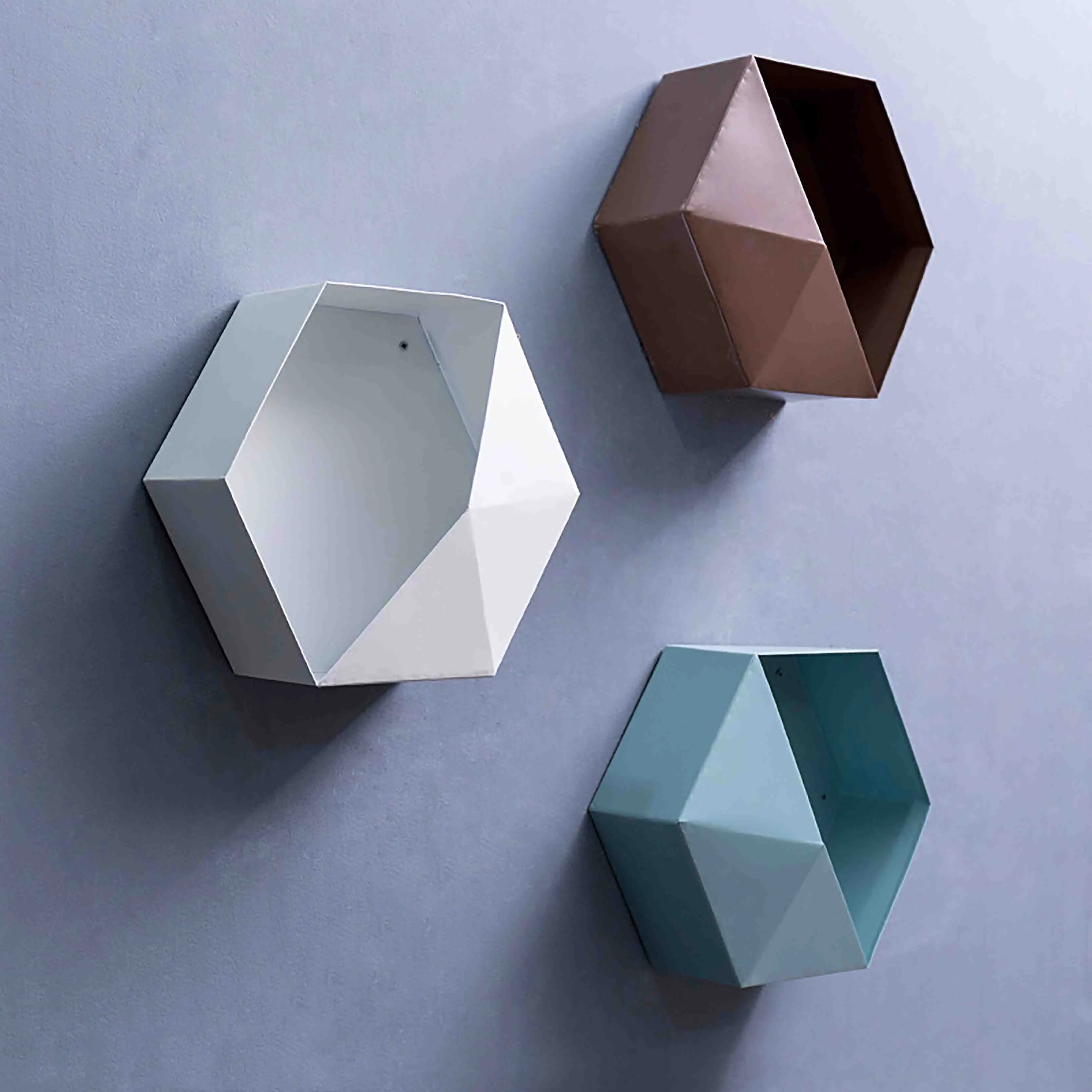 Wholesale Simple Creative Combination Wall Hanging Storage Box Color