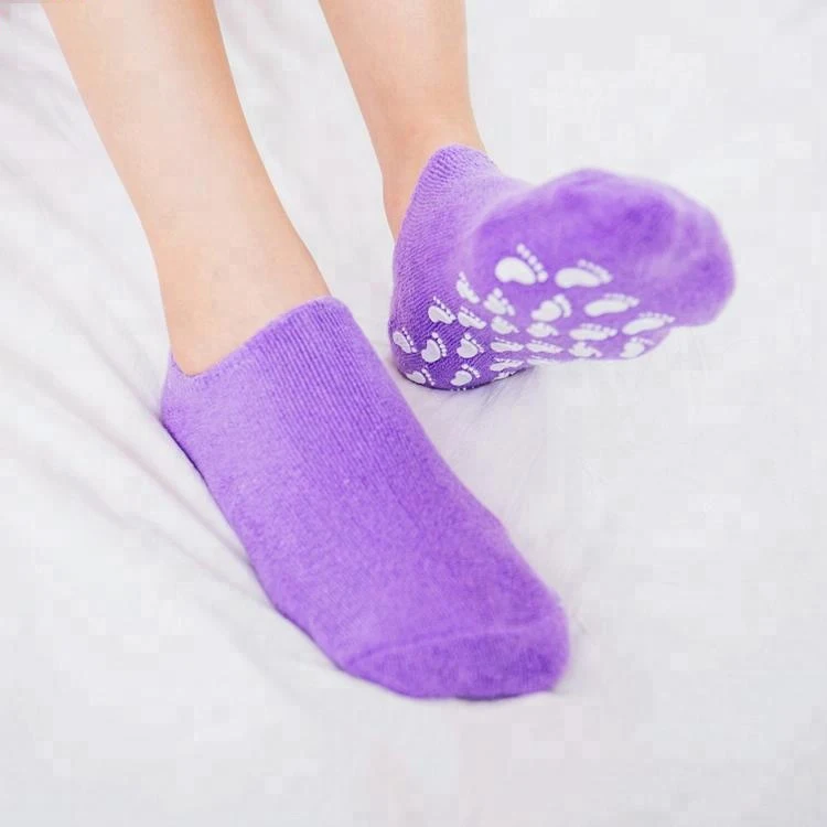 

Whitening Gel Moisturizing Socks Helps Dry Feet, Rough Skin, Spa Socks, Orange, blue, purple, rose red, black