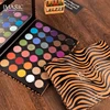 2019 popular zebra pattern 35 color eyeshadow palette high pigment private label powder eyeshadow