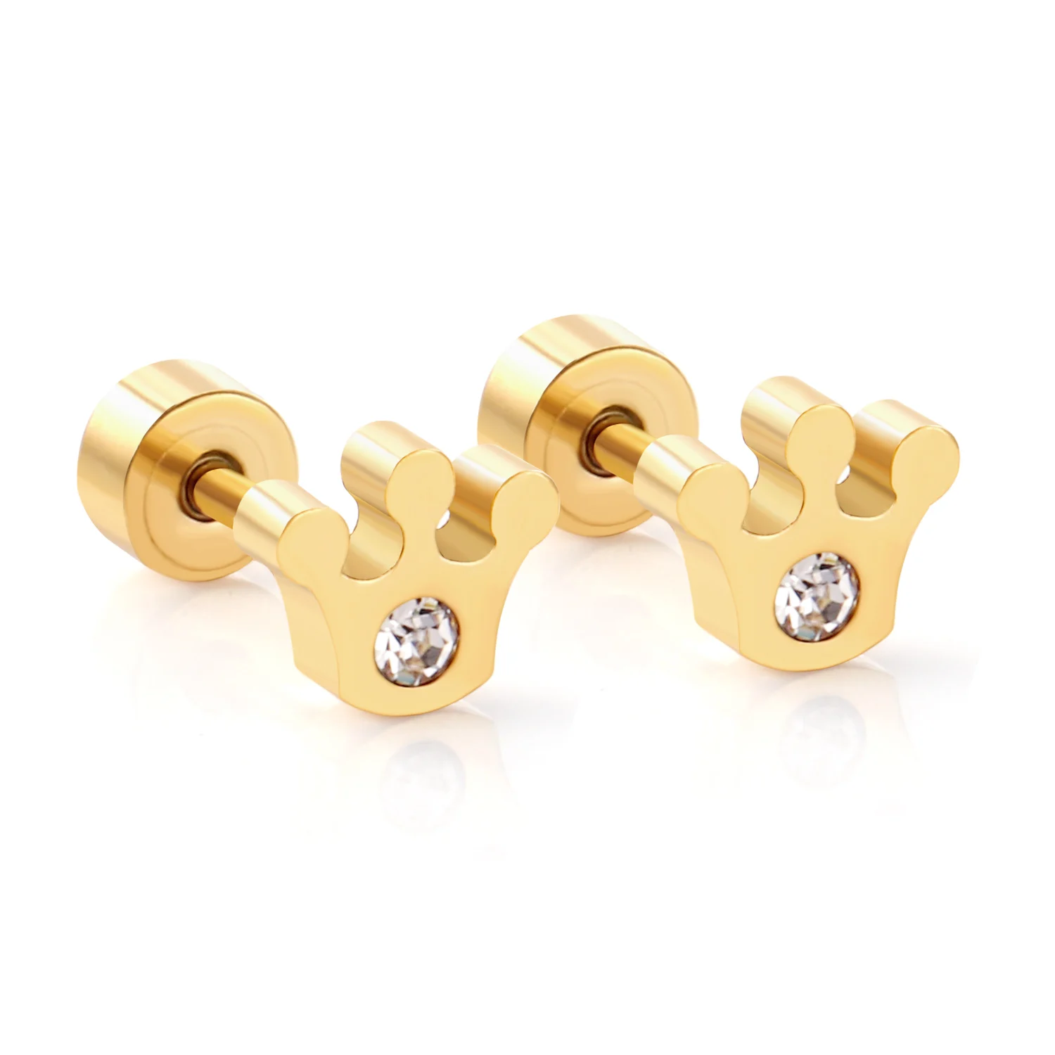 

Diamond Earrings Kids Surgiccal Steel Earring Gold Earring Jewelry For Sales