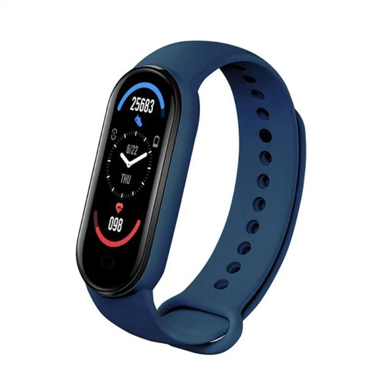 

Factory Price M6 Sports Smart Bracelet Support Heart Rate Monitoring Blood Pressure Monitoring Smart Bracelet