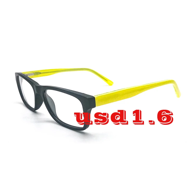 

1200G Child glasses colorful acetate material glasses frame