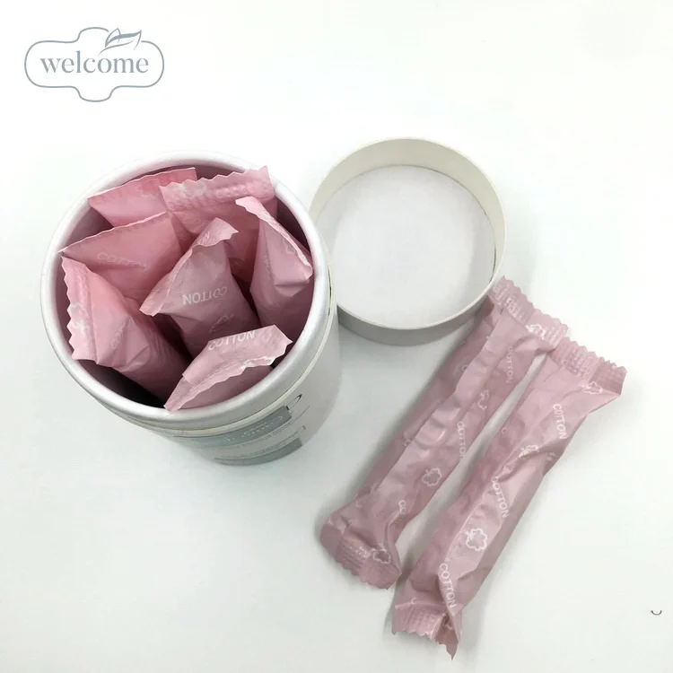 

Manufacturers Organic Cotton Eco Wholesale Free Shipping Tampon Packaging Applicator Tampon