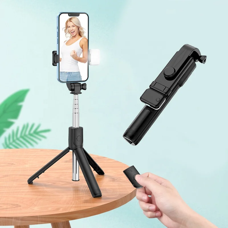 

Mini Flexible Extendable Rotating Phone Stand Tripod Selfie Stick Tripod Live Vlog Video Camera Phone Holder With Remote