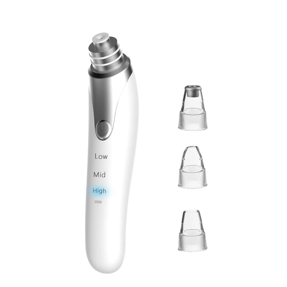 

new face Blackhead Remover Vacuum Pore Vacuum Cleaner blackhead removal device kit beauty device, White,support customized