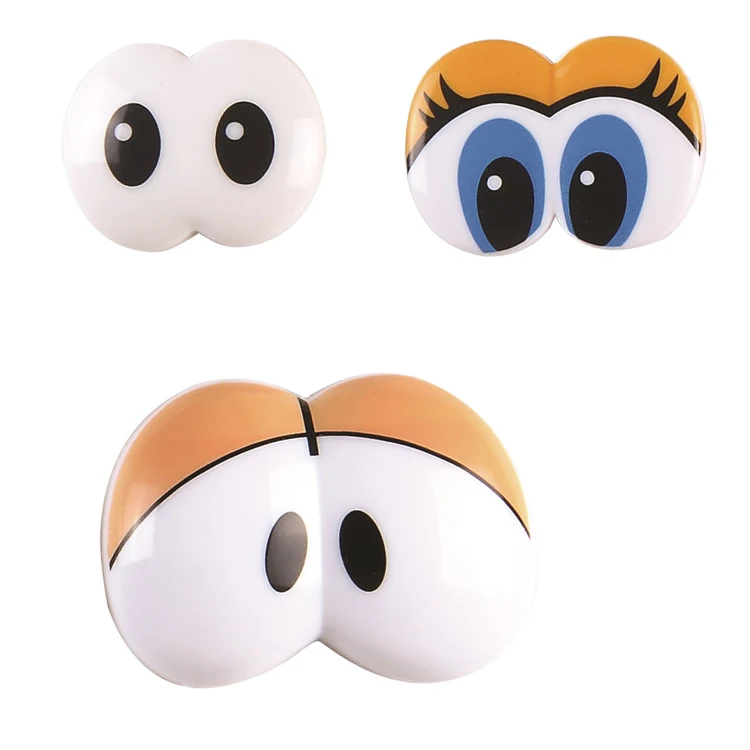 

Custom Printing Double Plastic Doll Eyes, Multi colors