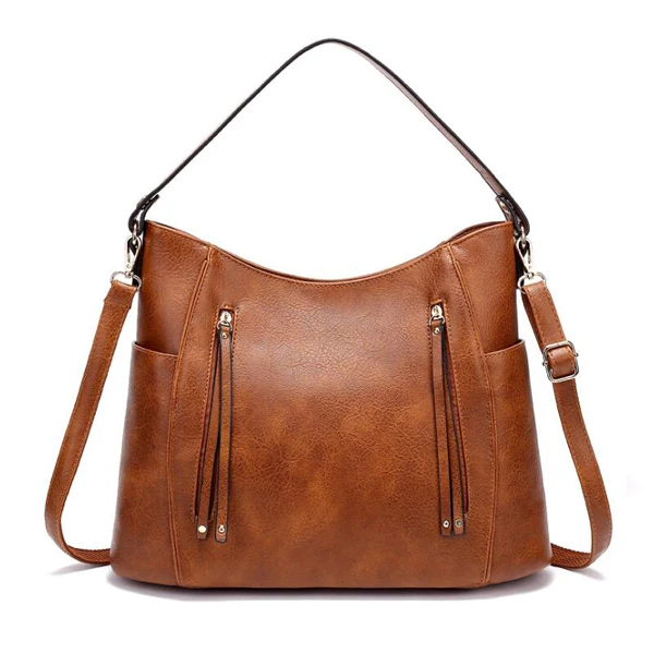 

E3489 Hot sale vintage PU leather shoulder hand bags handbags for women lady